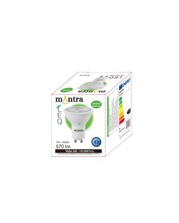 BOMBILLA LED - GU10 7W 4000K